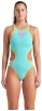 Купальник закритий для жінок Arena ONE BIGLOGO ONE PIECE блакитний Жін - 4
