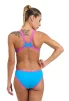Купальник Arena ONE BIGLOGO ONE PIECE блакитний, рожевий Жін 40 - 2