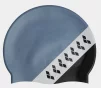 Шапка для плавання Arena ICONS TEAM STRIPE CAP сірий, чорний Уні OFSM - 2