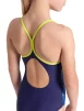 Купальник Arena DALY SWIMSUIT LIGHT DROP BACK лайм, синій, білий, рожевий Діт 128 см - 5
