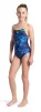Купальник Arena DALY SWIMSUIT LIGHT DROP BACK лайм, синій, білий, рожевий Діт 128 см - 8
