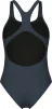 Купальник закритий для жінок Arena TEAM SWIMSUIT SWIM PRO SOLID темно-сірий Жін 40 - 2