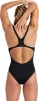 Купальник закритий для жіночийок Arena WOMEN'S TEAM SWIMSUIT SWIM PRO чорний, білий жіночий 44 (005803-550) - 2