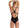 Купальник закритий для жінок Arena WOMEN'S TEAM SWIMSUIT SWIM PRO чорний, білий Жін - 2