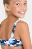 Купальник для дівчат Arena TIE AND DYE BIKINI TOP білий, синій, мультиколор Діт 128см - 4