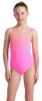 Купальник для дівчат Arena KIKKO V SWIMSUIT SWIM PRO BACK фіолетовий, жовтий Діт 128 см - 1