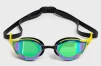 Окуляри для плавання Arena COBRA EDGE SWIPE MIRROR чорний, жовтий Уні OSFM - 2