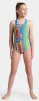 Купальник для дівчат Arena PALETTE SWIMSUIT SWIM PRO BACK блакитний, жовтий, мультикольор Діт - 6