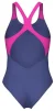 Купальник закритий для жінок Arena SPIDER WEB SWIMSUIT V BACK рожевий Жін - 4