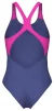 Купальник закритий для жінок Arena SPIDER WEB SWIMSUIT V BACK рожевий Жін - 4