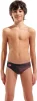Плавки-сліпи для хлопчиків Arena DIM LIGHT SWIM BRIEFS чорний, кораловий дитячий 128 см (008148-504) - 1