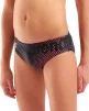 Плавки-сліпи для хлопчиків Arena DIM LIGHT SWIM BRIEFS чорний, кораловий дитячий 128 см (008148-504) - 3