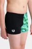 Плавки-боксери для хлопців Arena FOAM SWIM SHORT чорний, зелений, бірюзовий Діт - 7