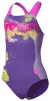Купальник для дівчат Arena LIGHT TRICKS SWIMSUIT SWIM PRO фіолетовий Діт - 4