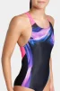 Купальник закритий для жінок Arena DREAMHLINE SWIMSUIT V BACK чорний Жін 44 - 7