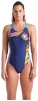Купальник закритий для жінок Arena DREAMHLINE SWIMSUIT V BACK темно-синій Жін 44 - 4