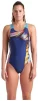 Купальник закритий для жінок Arena DREAMHLINE SWIMSUIT V BACK темно-синій Жін 36 - 4