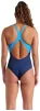 Купальник закритий для жінок Arena DREAMHLINE SWIMSUIT V BACK темно-синій Жін 44 - 5