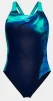 Купальник закритий для жінок Arena DREAMHLINE SWIMSUIT V BACK синій, бірюзовий Жін 36 - 1