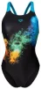 Купальник закритий для жінок Arena VIBRANT SWIMSUIT SWIM PRO BACK чорний Жін 38 - 1