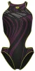 Купальник закритий для жінок Arena ONE STREAM SWIMSUIT чорний, рожевий Жін 40 - 1