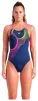 Купальник для жінок Arena RIPPLES SWIMSUIT V BACK B синій Жін 36 - 1