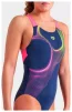 Купальник для жінок Arena RIPPLES SWIMSUIT V BACK B синій Жін 36 - 4