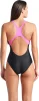 Купальник закритий для жіночийок Arena GRAPHIC SWIMSUIT SWIM PRO BACK чорний, рожевий жіночий 38 (009024-590) - 2