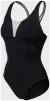 Купальник закритий для жінок Arena SWIMSUIT CONTROL PRO SOLID чорний Жін 42 - 3