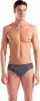 Плавки-сліпи для чоловіків Arena POSEIDONIA SWIM BRIEFS сірий, рожевий Чол 80 (009075-504) - 1