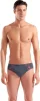 Плавки-сліпи для чоловіків Arena POSEIDONIA SWIM BRIEFS сірий, рожевий Чол 100 (009075-504) - 1