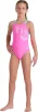 Купальник закритий для дівчат Arena TALES SWIMSUIT V BACK рожевий, бірюзовий дитячий 116 см (009085-980) - 5
