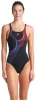 Купальник закритий для жінок Arena RIPPLES SWIMSUIT U BACK B чорний Жін - 4