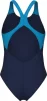 Купальник закритий для жіночийок Arena SCRATCHY SWIMSUIT V BACK синій, блакитний жіночий 40 (010264-780) - 4