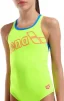Купальник закритий для дівчат Arena LOGO SWIMSUIT SWIM PRO салатовий дитячий 128 см (010287-880) - 4