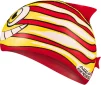 Шапка для плавання Aqua Speed ZOO FISH 8694 червоний, жовтий, білий Діт OSFM - 1