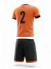 12 комплектів футбольної форми X2 "Start" (помаранчевий/чорний) 12X2003OR/BK - 3