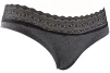 Труси Manoukian SHORTY-X2 -FEMME чорний, сірий Жін M - 3