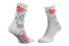 Шкарпетки Simpson LISA I LOVE MUSIC світло-сірий Діт 35 - 41 - 1