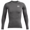 Лонгслів Under Armour HG Armour Comp LS сірий Чол SM - 1