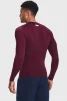 Лонгслів UA HG Armour Comp LS бордовий Чол XL - 3