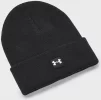 Шапка Under Armour Halftime Cuff чорний, білий Чол OSFM - 1