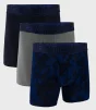 Труси Under Armour M Perf Cotton Nov 6in синій, сірий, темно-синій Чол MD - 1