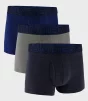 Труси Under Armour M Perf Cotton 3in синій, сірий, темно-синій 2XL (1383891-410) - 1