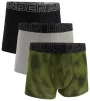 Труси UA PERFORMANCE COTTON - PRINT 3 IN 3PK зелений, сірий, чорний Чол L - 1