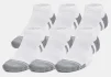 Шкарпетки Under Armour Unisex Perf Tech 6pk Low білий Уні MD - 3