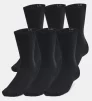 Шкарпетки Under Armour Essential 6pk Crew чорний Уні MD - 1