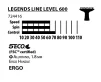Ракетка для настільного тенісу Donic-Schildkrot Legends 600 FSC - 4
