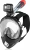 Повнолицьова маска Aqua Speed BRIZO 8742 чорний L/XL (227-07) - 5