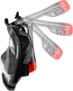 Повнолицьова маска Aqua Speed DRIFT 9933 чорний Уні S/M - 4